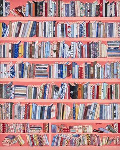 Colección de libros de colores