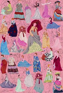 Collage de moda coreana de Jukyong Park