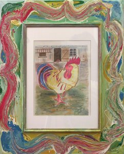 Gallus Gallus -frente al Gallinero-