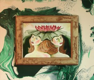 Niña de los nenúfares -Símbolo de gemelos-