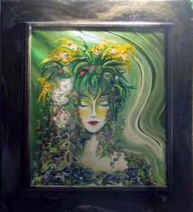 Hada del Bosque IV (Retrato) de JuleSimo