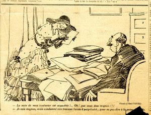 Cándido, Satírico en N & B de Jules Abel Faivre