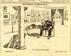 Cándido, Satírico en N & B de Jules Abel Faivre
