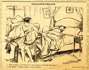 Candide, Satirique en N & B