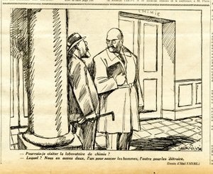 Cándido, Satírico en N & B de Jules Abel Faivre