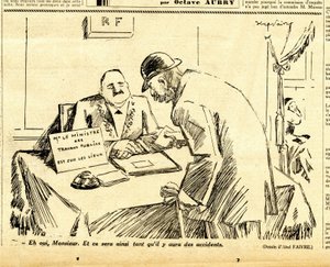 Cándido, Satírico en N & B de Jules Abel Faivre