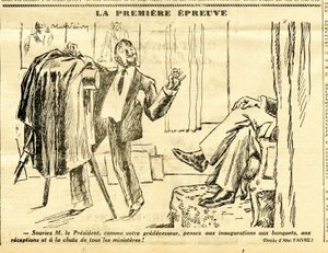 Cándido, Satírico en N & B de Jules Abel Faivre