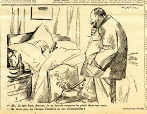 Cándido, Satírico en N & B de Jules Abel Faivre
