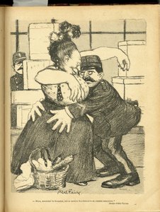 Ilustración de Abel Faivre (1867-1945) en Le Rire de Jules Abel Faivre