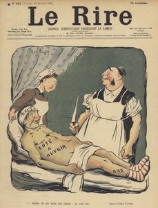 Ilustración para Le Rire de Jules Abel Faivre
