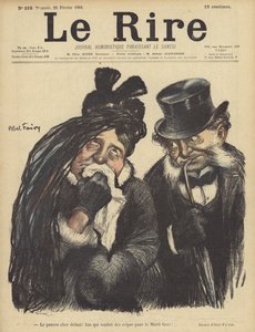 Ilustración para Le Rire de Jules Abel Faivre
