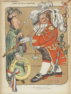 Ilustración para Le Rire de Jules Abel Faivre