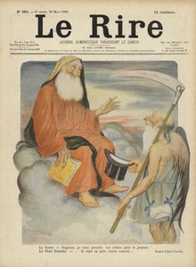 Ilustración para Le Rire de Jules Abel Faivre