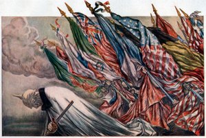Póster para el “4º Préstamo de la Defensa Nacional” 1918 (póster) de Jules Abel Faivre