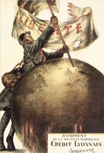 Tercer préstamo de Défense Nationale de Crédit Lyonnais: "Suscribir de Jules Abel Faivre
