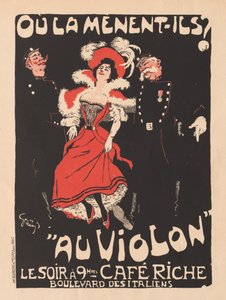 Los Maestros del Cartel: Pl. 103 Café Reche de Jules Alexandre Grün