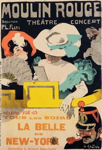 Moulin Rouge. La Belle de Nueva York de Jules Alexandre Grün