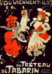Póster de Du Treteau De Tabarin de Jules Alexandre Gruen or Grun