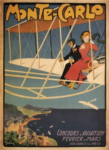 Concurso Monte-Carlo Aviación (póster)