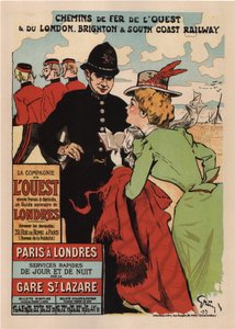 París Londres de Jules Alexandre Gruen or Grun