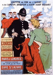 Turismo en Inglaterra de Jules Alexandre Gruen or Grun