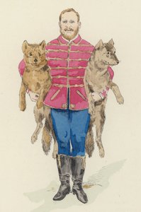 Entrenador de perros de Jules Arsene (after) Garnier
