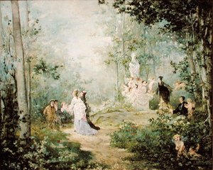 Escena campestre de Jules Bastien Lepage