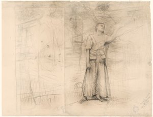 Estudiar para de Jules Bastien Lepage