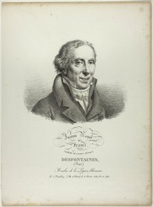 Retrato de Réné Desfonataines de Jules Boilly