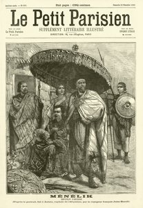 Menelik, Emperador de Abisinia de Jules Borelli
