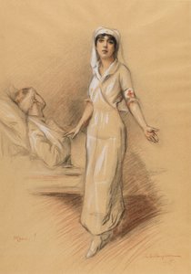 Enfermera y paciente