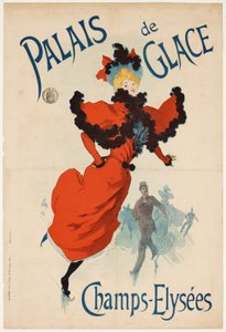 Palais de Glace Champs Elysées, Vorderansicht de Jules Cheret