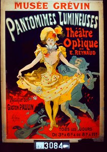 Pantomimas Luminosas de Jules Cheret
