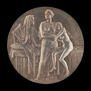 Alegoría de la lucha contra la muerte [reverso], 1906