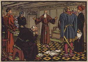 El ermitaño Niklaus von Flue y el Tratado de Stans, 1481
