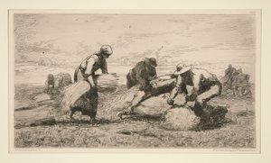 Los aglutinantes de gavilla de Jules Dupré