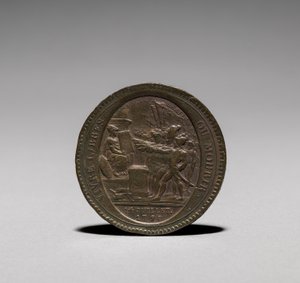 Medalla: Cinco Soles emitidos por los Hermanos Monneron, París, 1792 de Jules Dupré