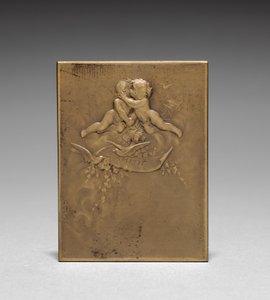 Reverso del Medallón de Jules Dupré