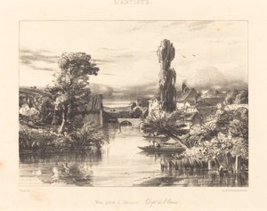 Vista en Alençon de Jules Dupré