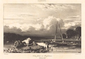 Vista en Inglaterra de Jules Dupré