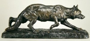 Lobo agazapado