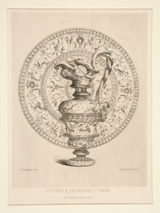 Ewer con Grotescos d de Jules Ferdinand Jacquemart