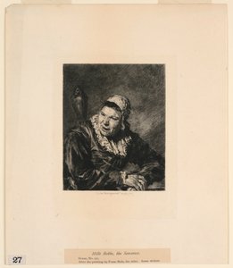 Hille Bobbe, la hechicera, de "Grabados de cuadros en el Museo Metropolitano, Nueva York"