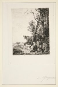 Descansar de Jules Ferdinand Jacquemart