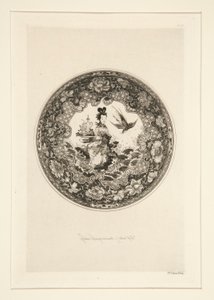 Platillo fondemail de Jules Ferdinand Jacquemart