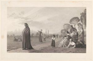 Dante, naar J.L. Gérôme