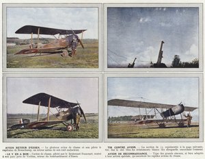 Avión Regreso de Essen, Tiro Contra Avión, Le y en a Bon, Avión de Reconocimiento de Jules Gervais Courtellemont