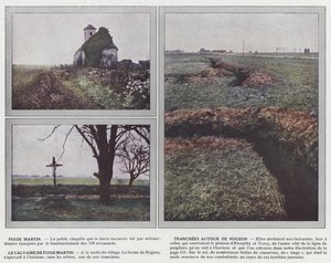 Fosse Martin, Trincheras alrededor de Nogeon, El Calvario de Fosse Martin