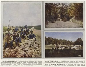 Los Héroes de la Ruta, Ruta Estratégica, Parque de Camiones Automóviles