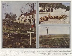 Penchard, Les Tirailleurs Marocains, Neufmontiers de Jules Gervais Courtellemont